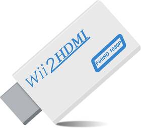 -us 313057147117 Wii To Hdmi Adapter Converter 1080p Output Connector With 3.5mm Audio F
