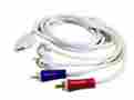 132329-00 Cva-8 Monster Cable Nintendo Wii Component Video And Stereo Audio Kit 8 Ft 050644514197
