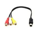 14-79026 Red Spire Cables Composite Video Stereo Audio Rca 726152013322