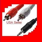 20foot Male Audio Cable Rca Cableonsale 2 20ft Feet 3.5mm 20 Stereo