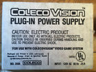 2494 Coleco Vision Power Supply Ac Adapter Official Genuine Oem Cord