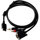 4330094312 Vga High Definition Cable Rca Sound Adapter For 717520923589