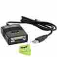 Us-ga017 4683597620880 Ckeyin 15pin Usa Gameport To Usb 2.0 Converter For Ps2 Ps3 Game Joystick Flight Gamepad 4683597620897