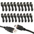534752527558 Durable Usb Charger Data Cable For Controller Black