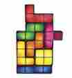 563327 Aowin Tetris Stackable Led Desk Lamp Three Dimensional Game Light 7 Piece Neon Magic 5032331032486