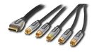 600603113437 Rocketfish Component Video Cable For Playstation Heavy Mesh