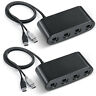 600685681046 Unbranded Ports Gc Gamecube Controller To Usb Adapter