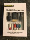 612759345020 Patrionics Universal Gaming Cable For Xbox Wii New