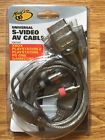 728658060152 Mad Catz Madcatz Universal S-video Av Cable Xbox Ps1 2 Gamecube N64 Snes