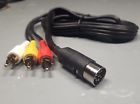 8-pin Din Shaw Direct Commodore Vic Av Compisite Sterio Rca Pin