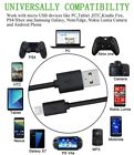 86981 Pcs Controller Charging Cable Cord Ft Micro Usb 726855786981