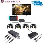 8937631258819 Unbrand Black Gamecube Controller Converter Adapter Accessories For