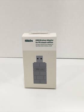 8bitdo 922621500919 Usb Wireless Adapter For Ps Classic Edition And Nintendo Switch New