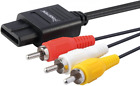 990201 Insten Av Composite Cable Compatible With Nintendo Black 877083043756