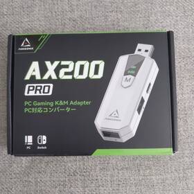 Ax200 Aimzenix Pro Pc Gaming K&m Adapter Switch With Box And Cable