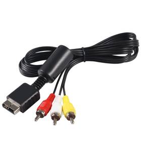 Aokin 701715468962 Ps2 Ps3 Av Cable Audio Video Rca Cord For Playstation 1 Playstatio