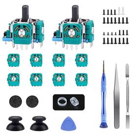 Aolion 711523713710 Joysticks Replacement For Ps5 Controller 3d Joystick Module Parts 55 Pcs Co