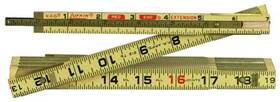 X46n Apex Tool Group Llc 6 Pack Red End Extension Wood Rule 6-ft