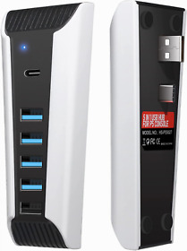 Hs-ps5027 Aqidap 5 Port Usb Hub For Ps5 High-speed Expansion Charger