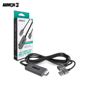 Armor 3 810007711522 Lightning/type C/micro To Hdtv Adapter For Lightnig And Type C Micro Port Device