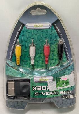 Arsenal Gaming 690981650051 Microsoft Xbox - S-video And Composite Cable New Factory Sealed