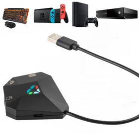 Arvin 711456745767 Keyboard And Mouse Adapter For Nintendo Switch/ps4/ps3/xbox One/xbox 360 Cons