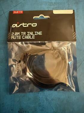 3acbl-agh9x-807 Astro Gaming 099206075368 A40 Tr Inline Mute Cable 2.0m 3.5mm Audio Jack