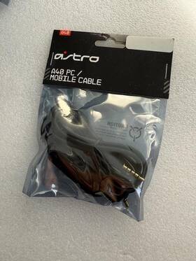 993-001488 Astro Gaming 099206075917 A40 Pc/mobile Audio Cable 1.0m New