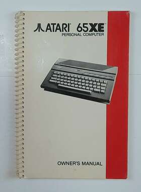 C072018-001 Atari 8-bit Computer 65xe Owners Manual