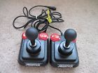Atari Competition Pro Joysticks Cleaned Tested Competion