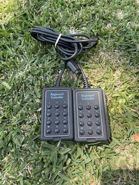 Cx50 Atari 2600 2 Oem Original Keyboard Controllers Very Clean Tested/working