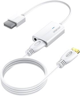 Efu042efu113 Autoutlet Wii To Hdmi Converter 1080p With 6ft High White-with Cable