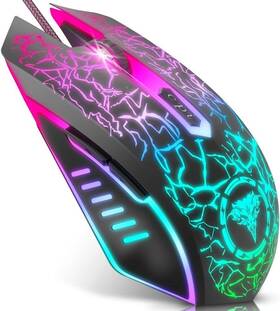 Bx017b Bengoo Gaming Mouse Wired Ergonomic Gamer Laptop Pc Optical Computer Black