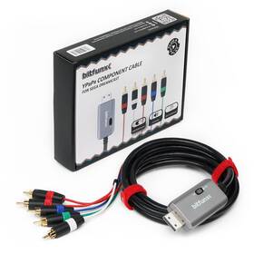 3rca Bitfunx 445052583553 Dreamcast Component Cable Adapter - Supports Rgbs/vga To Video