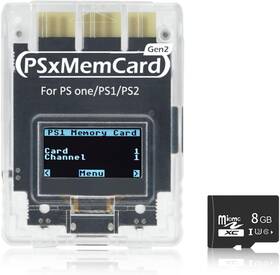 Bitfunx 711181405163 Psxmemcard Gen2 Memory Card - Supports Firmware Upgrade Unlimited Storage And S