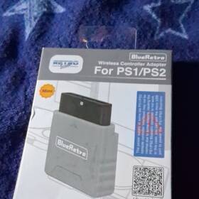 X00418pfax Blueretro Wireless Controller Adapter Bluetooth For Ps1 Ps2 Console