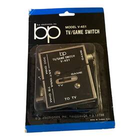 Bp 021269451006 Vintage Electronics Tv Game Switch Rf Model V-451 - New