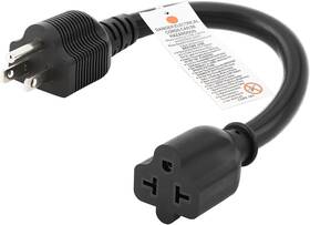 6-20r Branded 445046272241 1-foot Nema 5-15p To 12awg Heavy Duty Ev Charging Power Adapter Cord New
