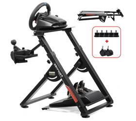 Df-gt-s04 Branded Sim Racing Wheel Stand Simulator Cockpit Steering Shifter