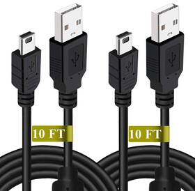 Usps3-105 Branded 10 Ft New Wireless Controller Usb Charging Cord Cable For Sony Playstation 3 Ps3