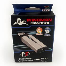 Brook 713291625826 Wingman P5 Converter Wireless Controller Adapter For Ps5 Ps4 Pc