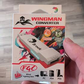 Fm00012399 Brook Wingman Fgc Adapter Open Box Ps5/ps4/pc/switch Converter For Fightsticks