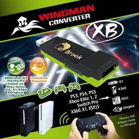 2adkm005a Brook Zpp005c Wingman Xb Converter - Pre-owned Xbox 1 360 X S Pc