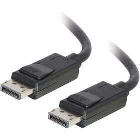 54402 C2g 10ft Displayport Cables With Latches For Pcs Laptops And Display