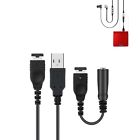 Caf13441 Unbranded Charger Cable Headphone Earphone Jack Adapter Cord 865231575068