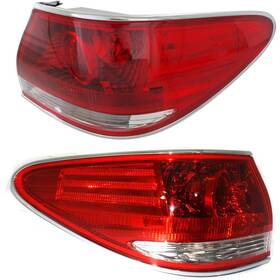 Dp-fits-lx2818106-cl360a1 Carlights360 For 2004 2005 2006 Lexus Es330 Tail Light Pair Driver And Passe