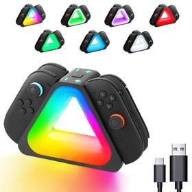 Cbdywvr 717382010434 Charging Dock For Nintendos Switch 2 Joycons Black
