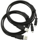 Cbl-usb-hy018-05x2 Cybertech 2 Pcs Playstation 4 Ps4 Usb Charging Charger 5 Feet Cables Cord Dualshock 799872419415