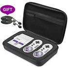 Ccwc-snes Pluxl Extension Cable And Hard Carrying Case For Super Nes