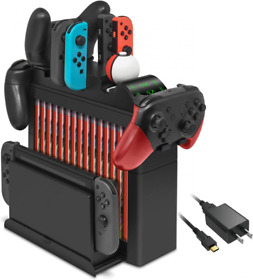 Tns-19196 Charging Dock Compatible With Joy Cons Switch For Pro Controller